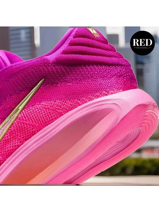 Nike G.T. Hustle 3 Hyper Pink White Vivid Grape Shoes HV2000-601 - Women's 11 - Picture 10 of 10